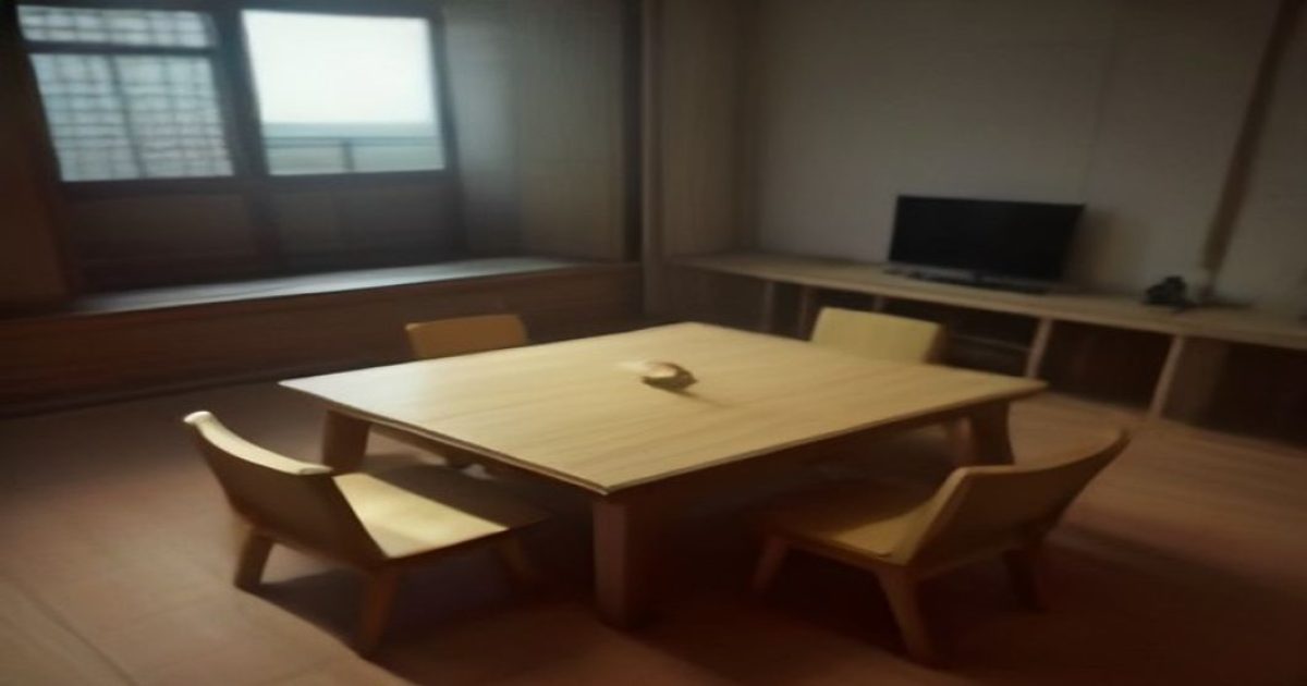 蘑菇加速器团队工作场景插画，一张宽大的办公桌上摊开多台笔记本电脑与设计草图，背景是暖橙色与奶油白相间的墙面上贴着产品迭代计划表，整个画面充满协作与专注的氛围